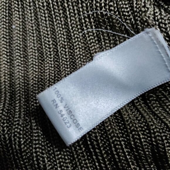 Banana Republic Olive Green Ribbed Long Cardigan Sweater Women's Size XS - Picture 7 of 9